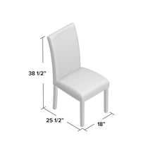 Load image into Gallery viewer, SET OF 2 Towry upholstered dining chair #9034

