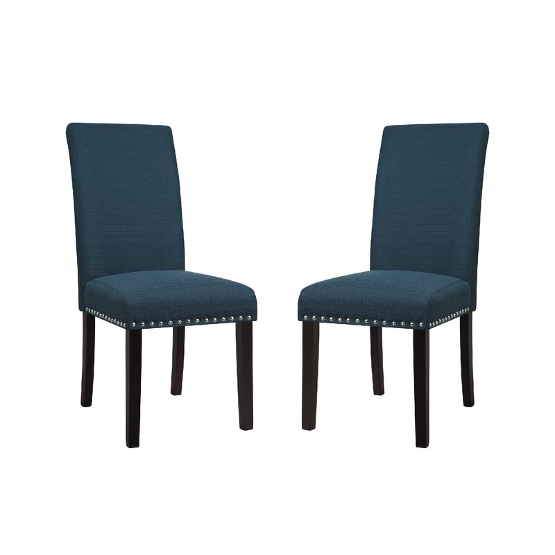SET OF 2 Towry upholstered dining chair #9034