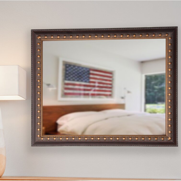 30" H x 46" W Traditional Accent Mirror