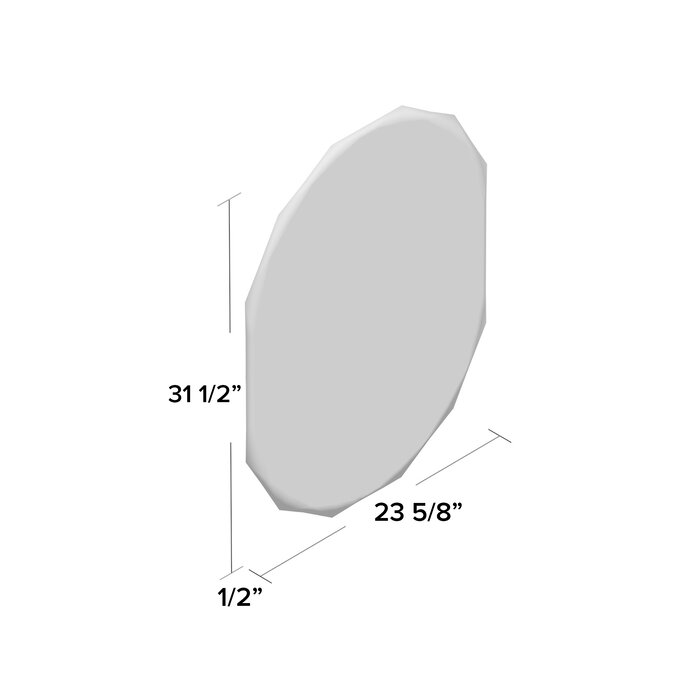 Traditional Frameless Diamond Wall Mirror #J43