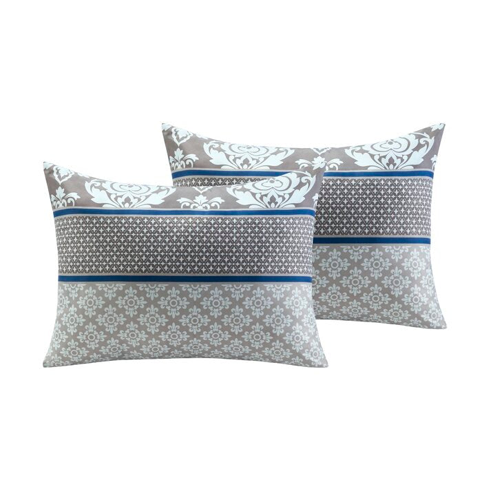 Full Comforter + 7 Additional Pieces Trai Comforter Set