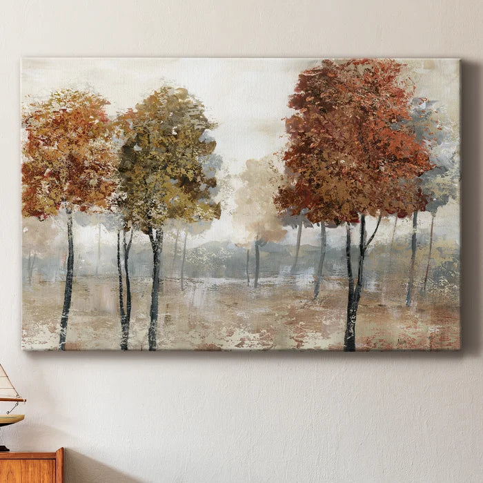 36" H x 24" W x 1.5" D Trees Of Copper Mountain - Wrapped Canvas Print