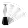 Black Triplett 42,000 BTU Propane Standing Patio Heater