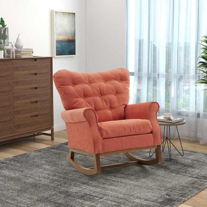 Tufted Rocking Chair – Salvage & Co Indy