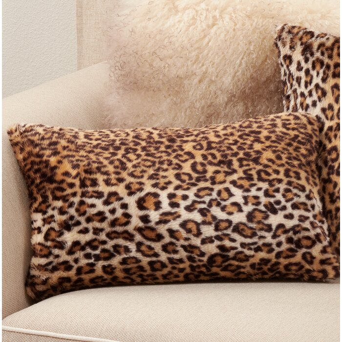 12" x 20" Tulum Cheetah Rectangular Pillow Cover & Insert, (Set of 2)