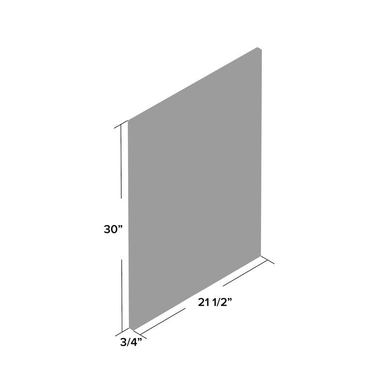 45.5" H x 39.5" W Tungsten Smokestack Bathroom/Vanity Mirror CYB392
