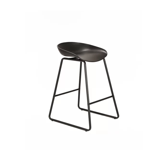 Black Turaco Bar Stool (30" Seat Height)