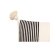 Black Turin Rectangular Pillow #CR1101