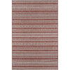 Tuscany Geometric Indoor / Outdoor Area Rug in Copper rectangle 5'3