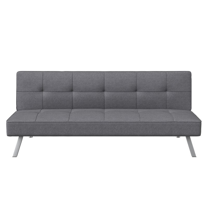Twin 66.1" Wide Tufted Back Convertible Sofa K7726