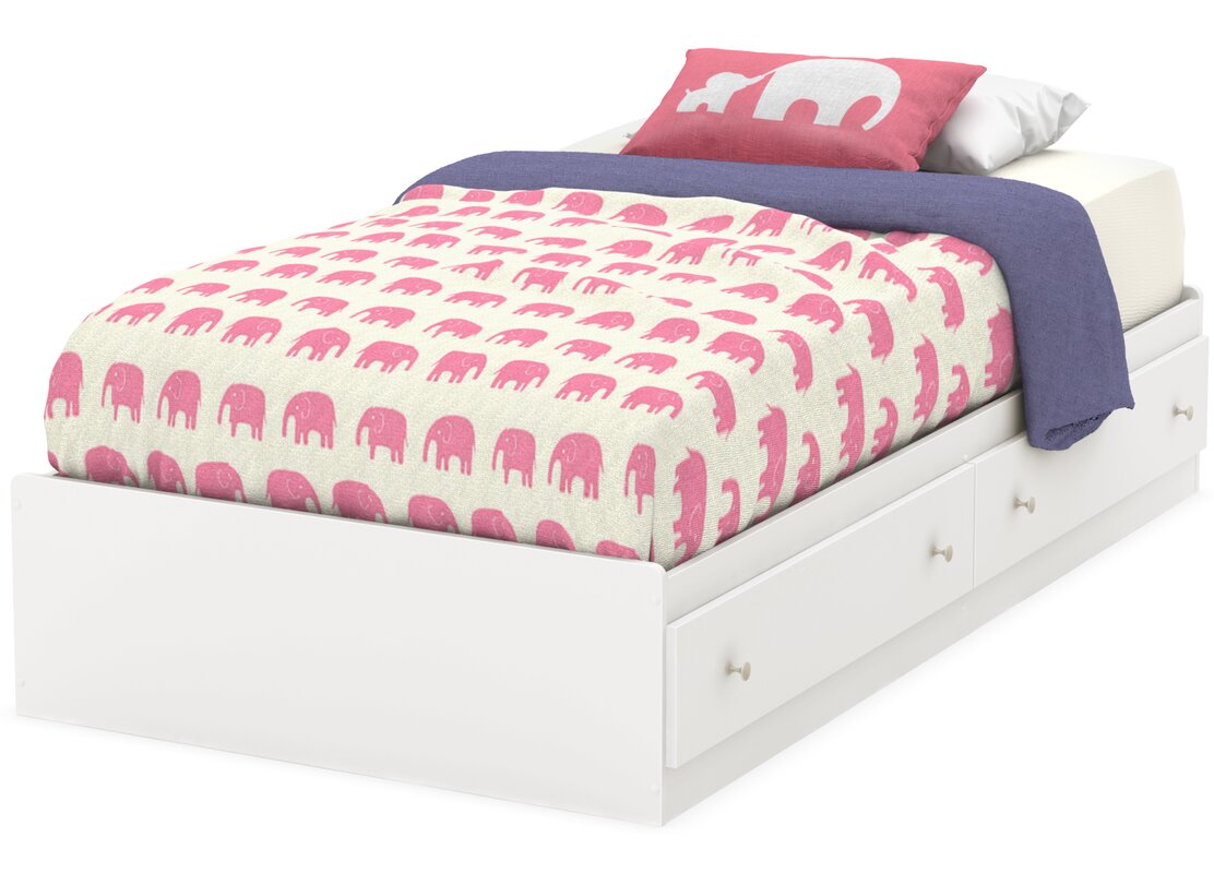 Pavonia Twin Mate's Bed with Drawers