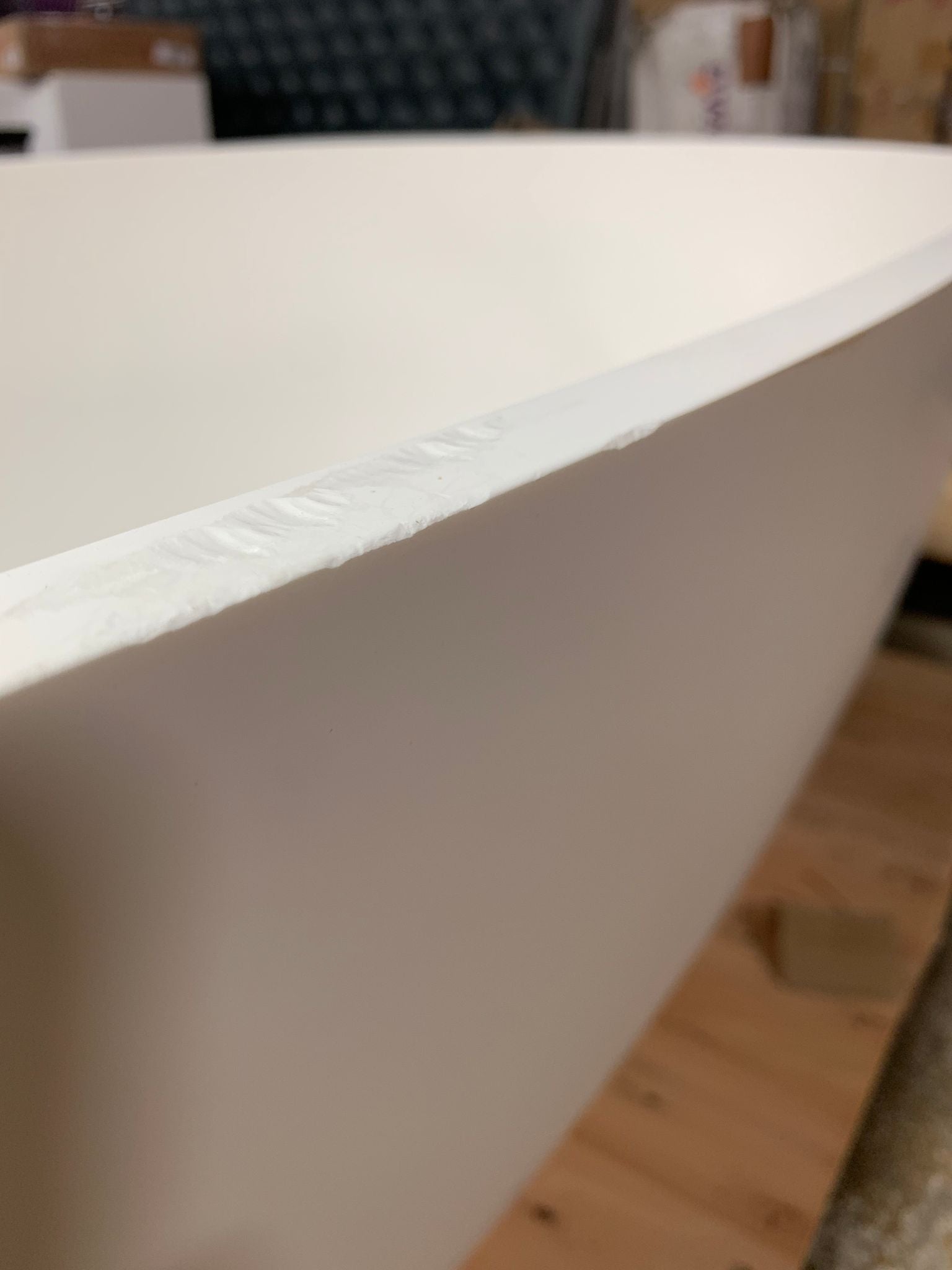 59" x 30" Freestanding Soaking Solid Surface Bathtub *AS-IS* CYB588