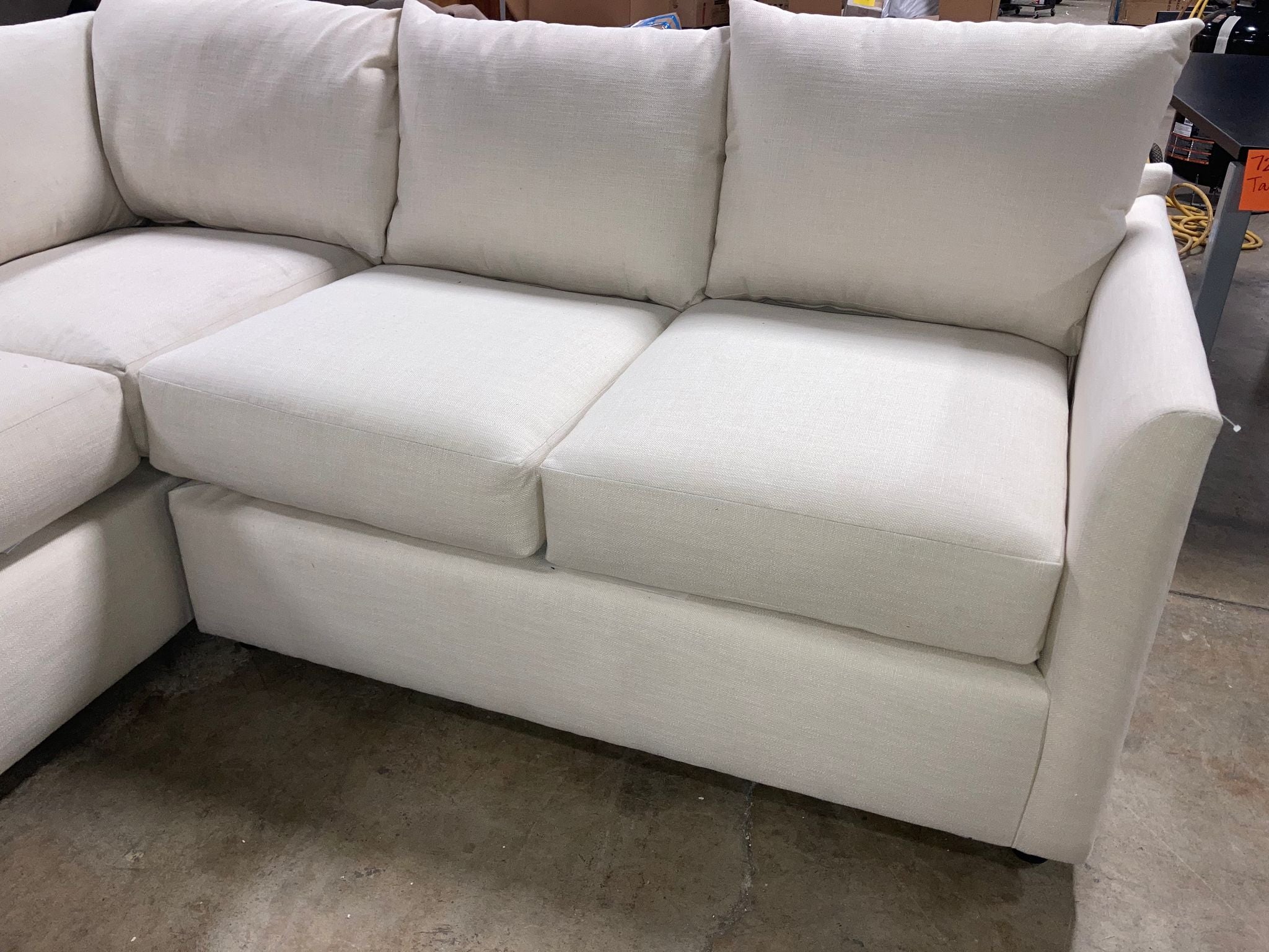 Klaussner Atlanta 95" Wide Corner Sectional (2 Boxes)