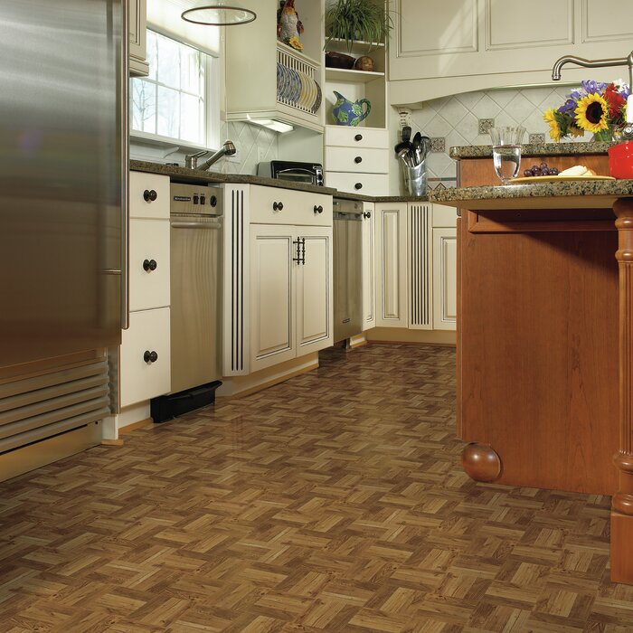 2 BOXES - Units  Criswood 12" x 12" x 0.45mm Oak Vinyl Tile - 90 Square Feet (#K4847)