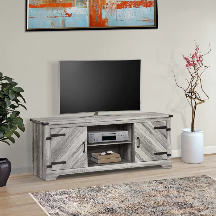 Light Gray Unver TV Stand for TVs up to 65"