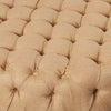 Wide Tufted Upholstered Ottoman