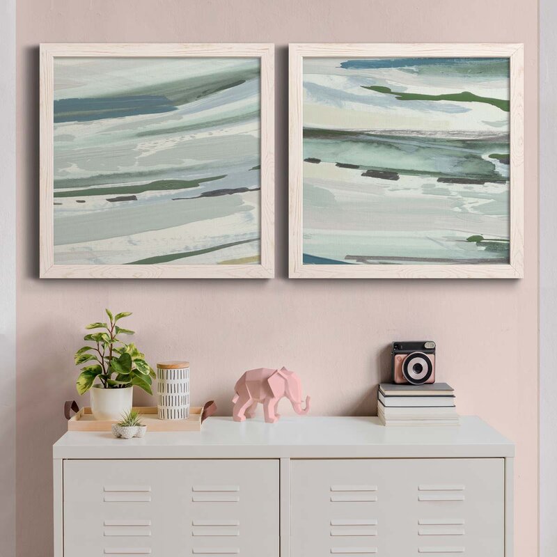 27.5'' x 27.5'' Upstate I - 2 Piece Print Set