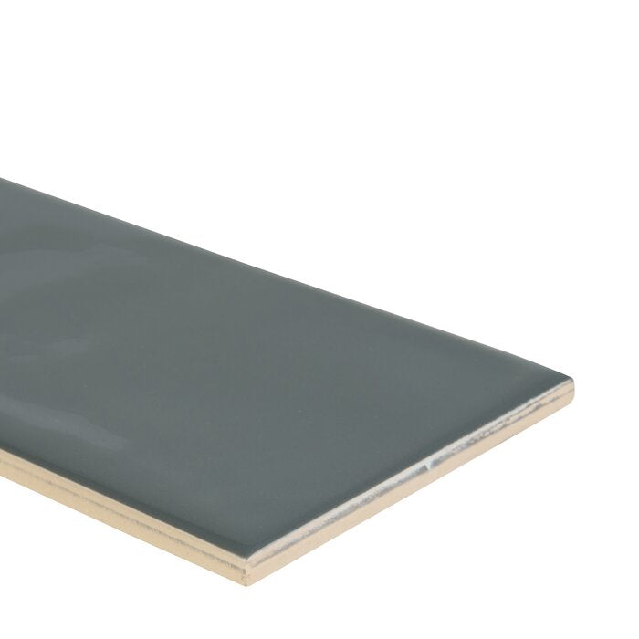 17 Boxes - Urbano 4" x 12" Ceramic Subway Tile, Graphite - 180 Square Feet **1 Additional Box (10 square feet) Included** (#K6516 - 18 BOXES)