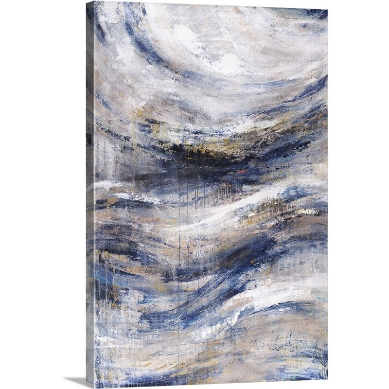 18" H x 12" W x 1.25" D Vagabond Valley by Rikki Drotar - Painting on Canvas