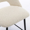 White Valdez Counter Stool (23” Seat Height) (Set of 2)