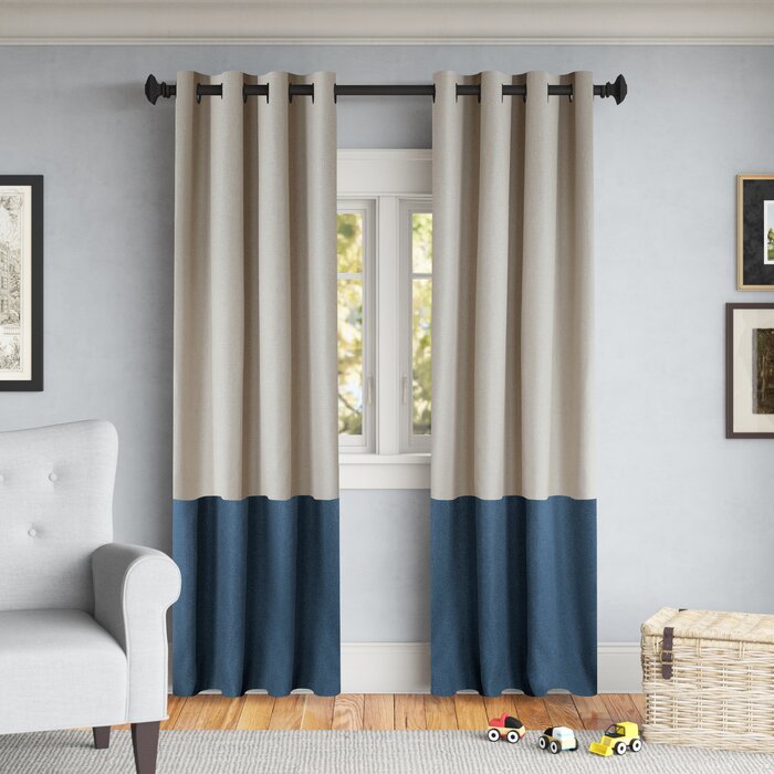 52"W x 84"L Vallejo Polyester Curtain