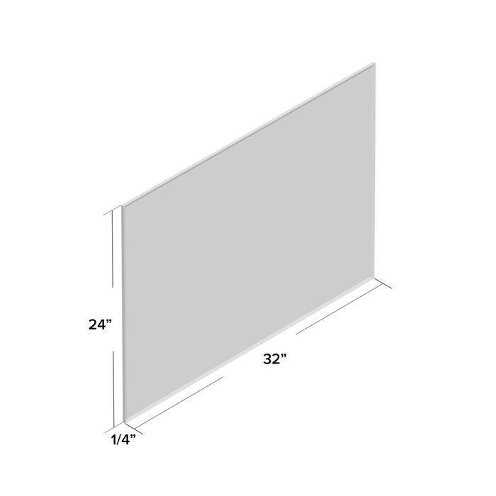 Ayalisse Bathroom/Vanity Mirror, Black - 32" x 24" (#K4571)