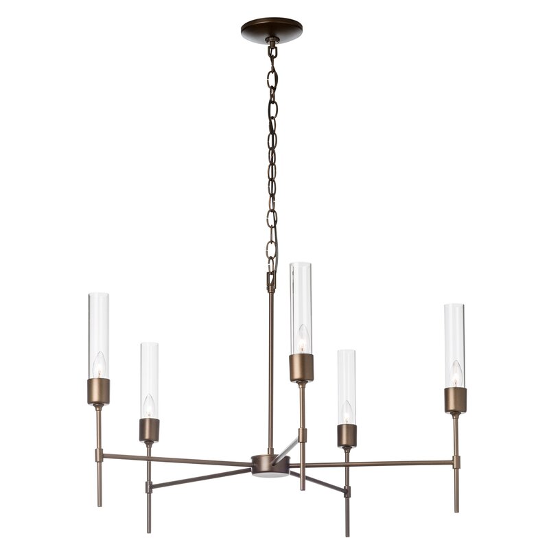 Black Vela 5 - Light Sputnik Sphere Chandelier