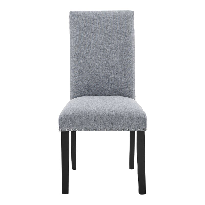 Verga Linen Parsons Chair (Set of 2)