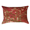 Vestavia Almond Blossom Suede Lumbar Pillow