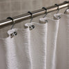 Ecru Vienna Cotton Single Shower Curtain, 72in x 72in