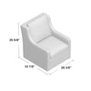 Vineland Swivel Armchair, Gray (#K6330)