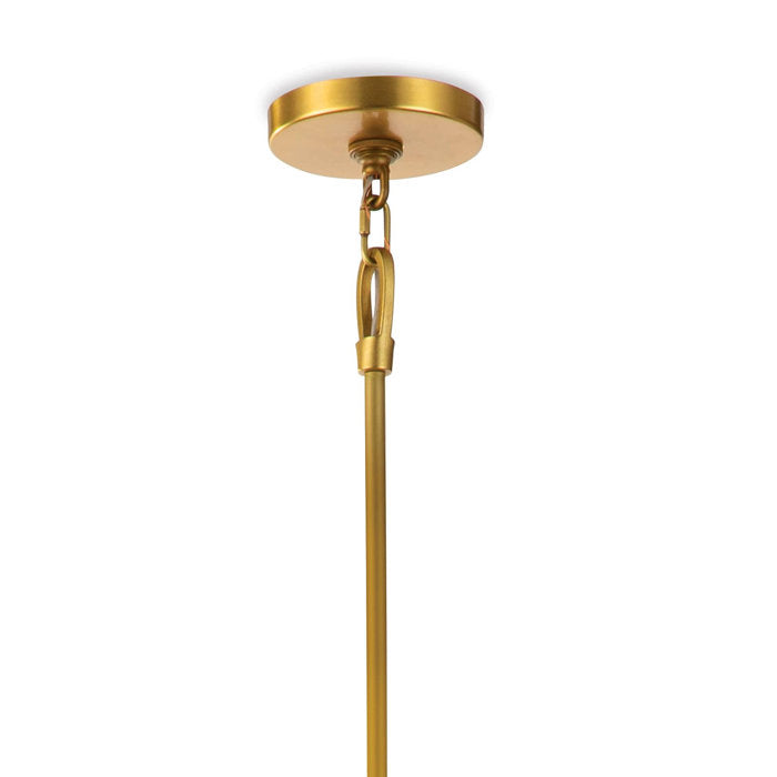 Natural Brass Viper Chandelier, 12-Light, Oil Rubbed Bronze, 44"H