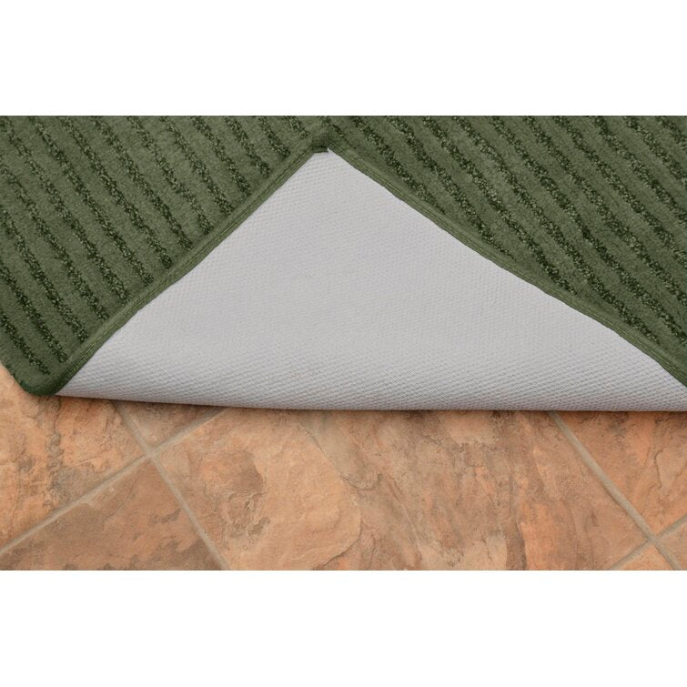 30" x 50" Deep Fern Viridian Rectangular Bath Rug