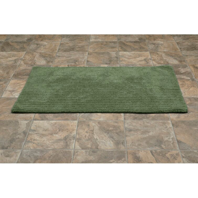 30" x 50" Deep Fern Viridian Rectangular Bath Rug