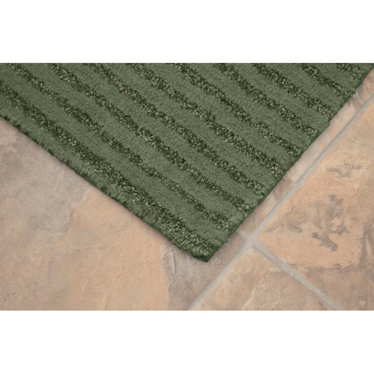 30" x 50" Deep Fern Viridian Rectangular Bath Rug