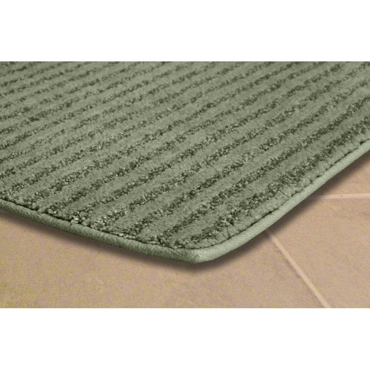 30" x 50" Deep Fern Viridian Rectangular Bath Rug