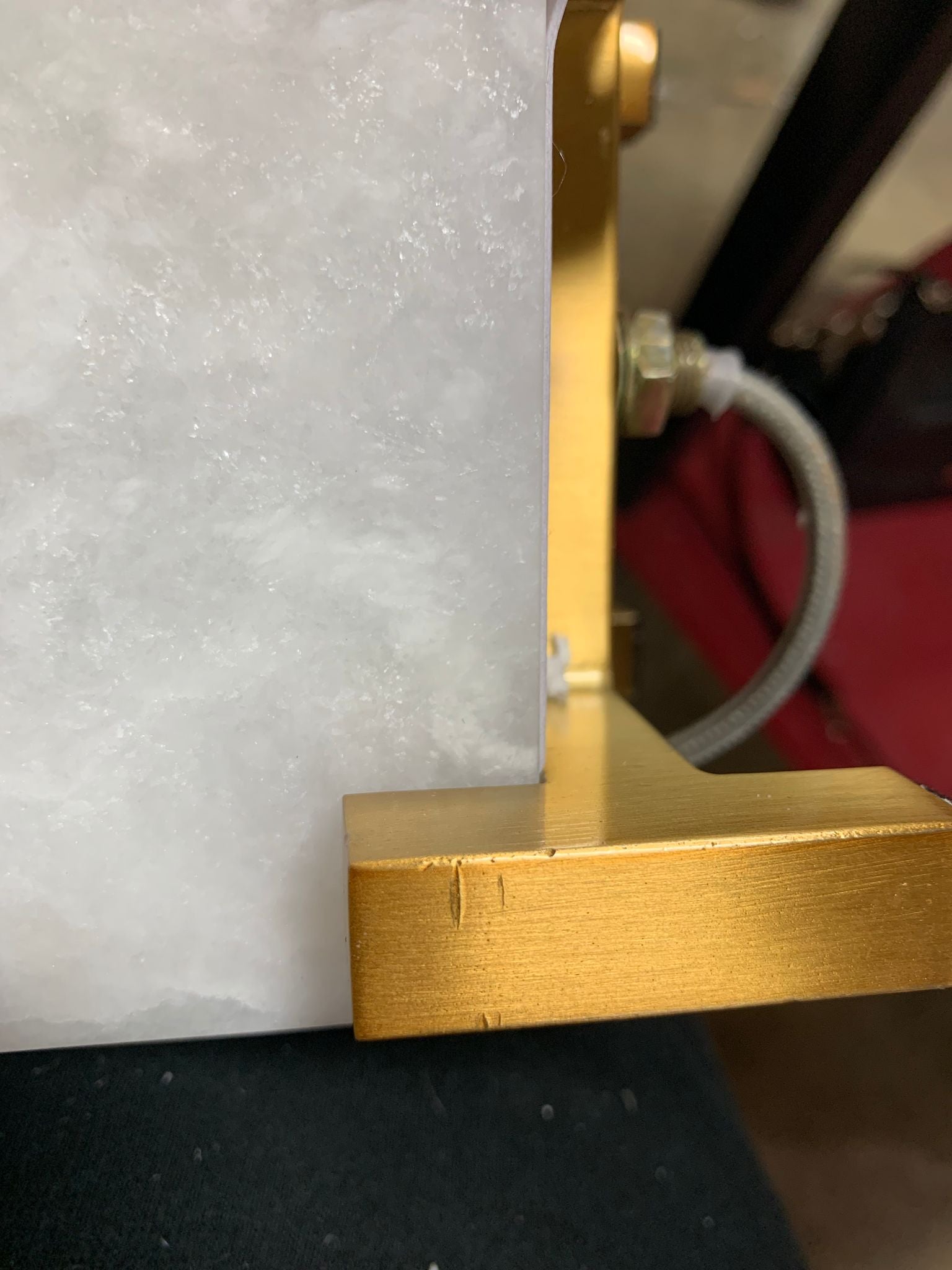 30" White Table Lamp CYB475