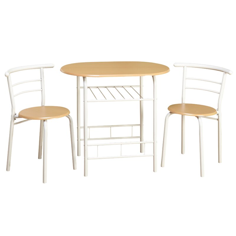 Volmer 3 piece dining set top
