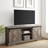Sliding Barn Door TV Console