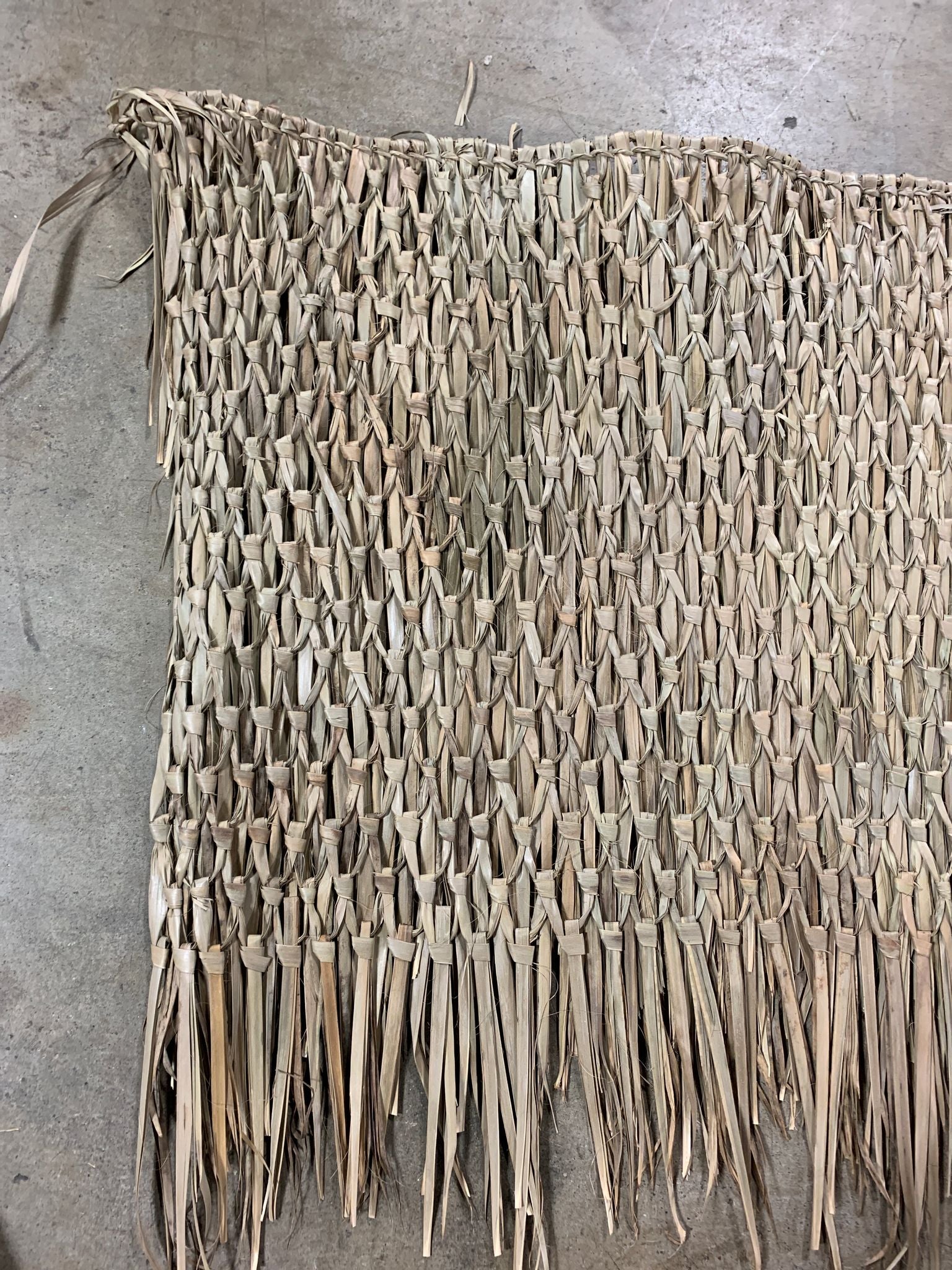 36"x 8 ft Mexican Palm Thatch Runner Roll pt1205