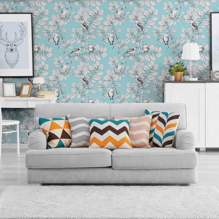 24" W x 48" L Walbridge Animal Removable Peel and Stick Wallpaper Panel
