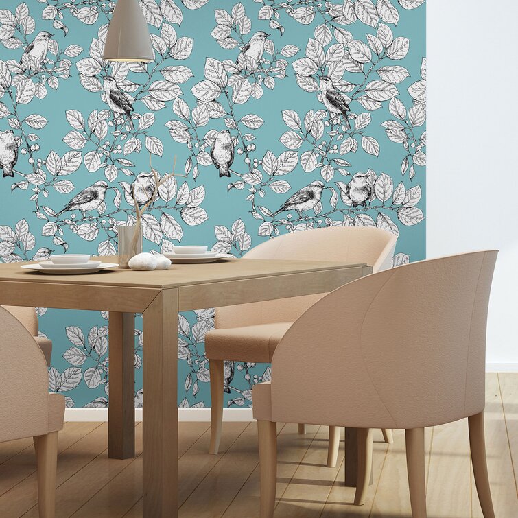 24" W x 48" L Walbridge Animal Removable Peel and Stick Wallpaper Panel