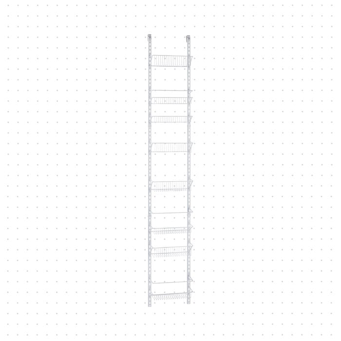 77" H x 12" W x 5.2" D Wall Cabinet Door Organizer