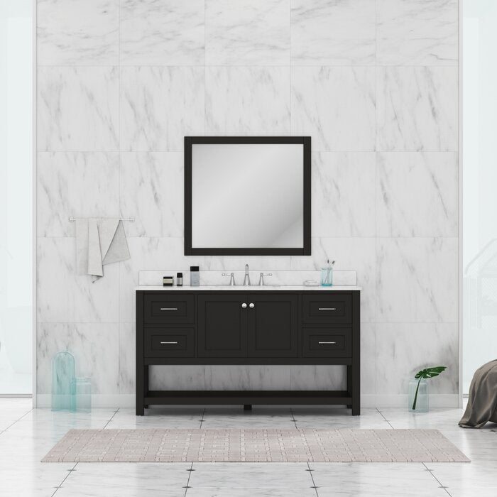 Warburton 60" Single Bathroom Vanity Set