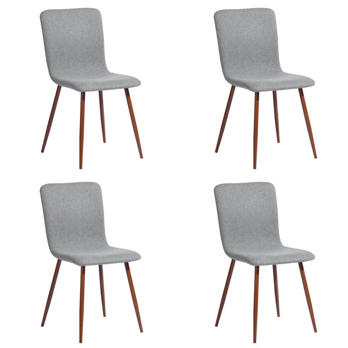 SET OF 4 Autaugaville Upholstered Side Chair