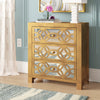 Warleigh Tall 3 - Drawer Mirrored Accent Chest