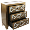 Warleigh Tall 3 - Drawer Mirrored Accent Chest
