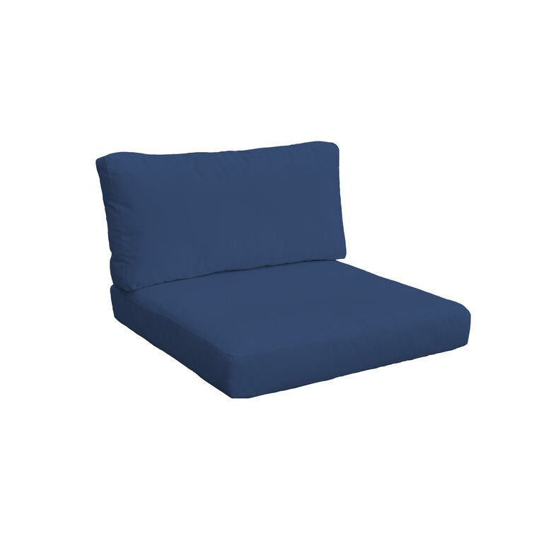 13.5" H x 26.5" W x 4" D Waterbury 5 Piece Outdoor Cushion Cover