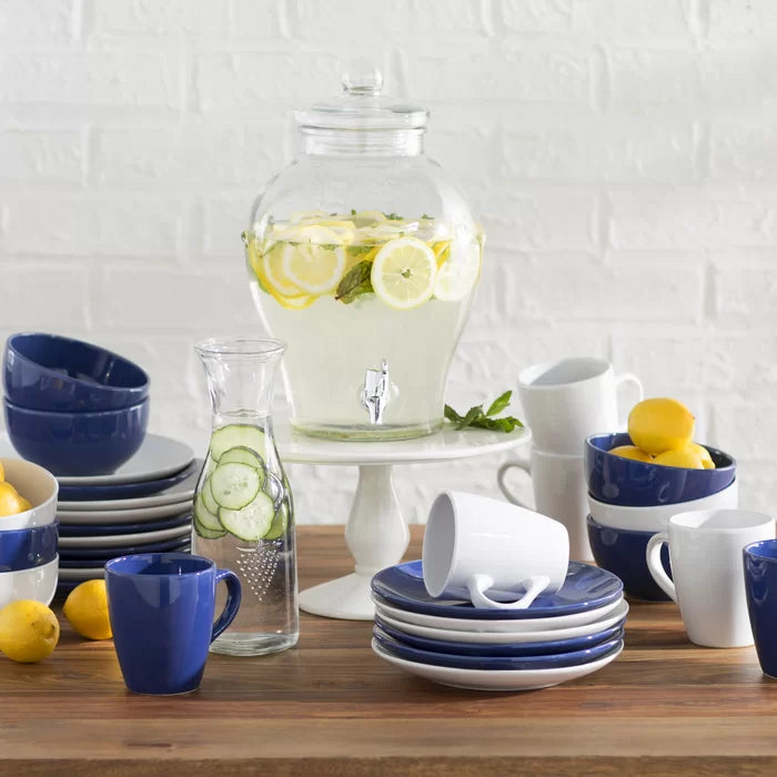 16 Piece Dinnerware Set, Service for 4