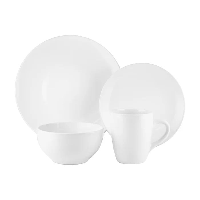 16 Piece Dinnerware Set, Service for 4